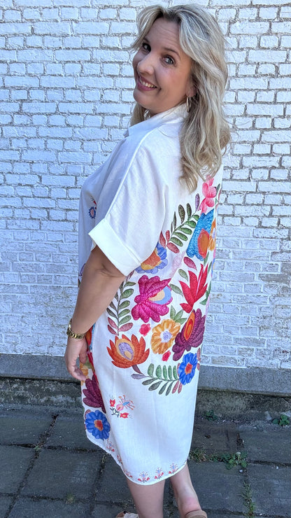 Jasmijn jurk - Bloemen