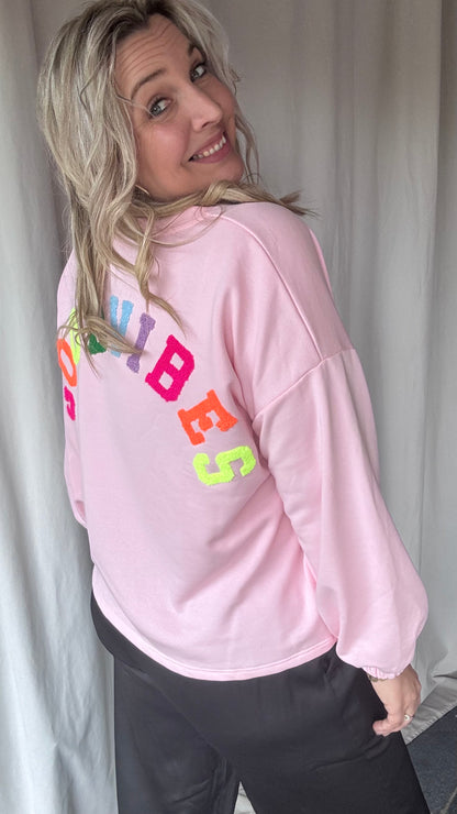 Goodvibes sweater - roze