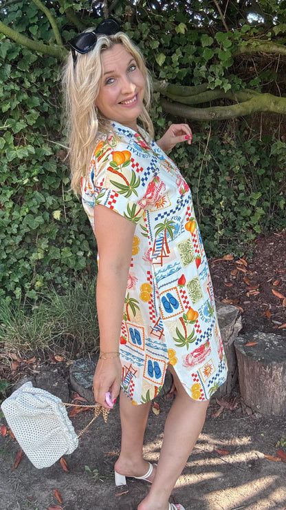 Terrazzo jurk