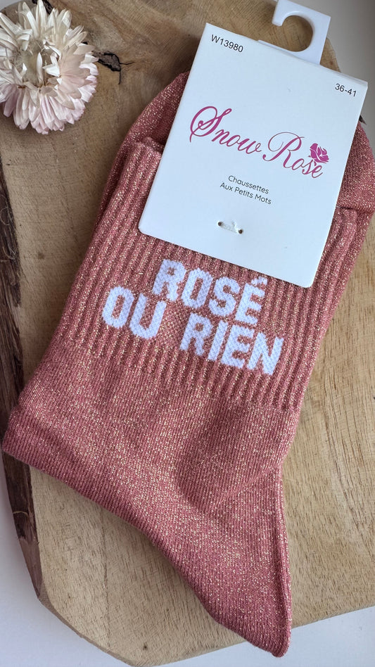 Quote sokken: Rosé ou rien