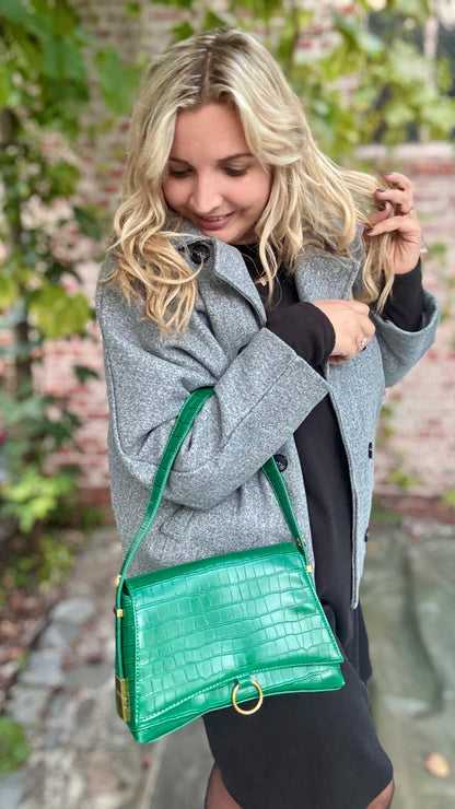 Vicky mantel - Grijs