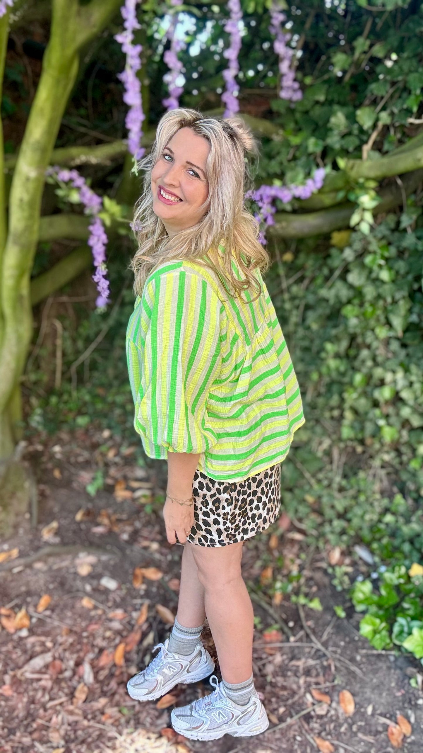 Neon breeze blouse yellow