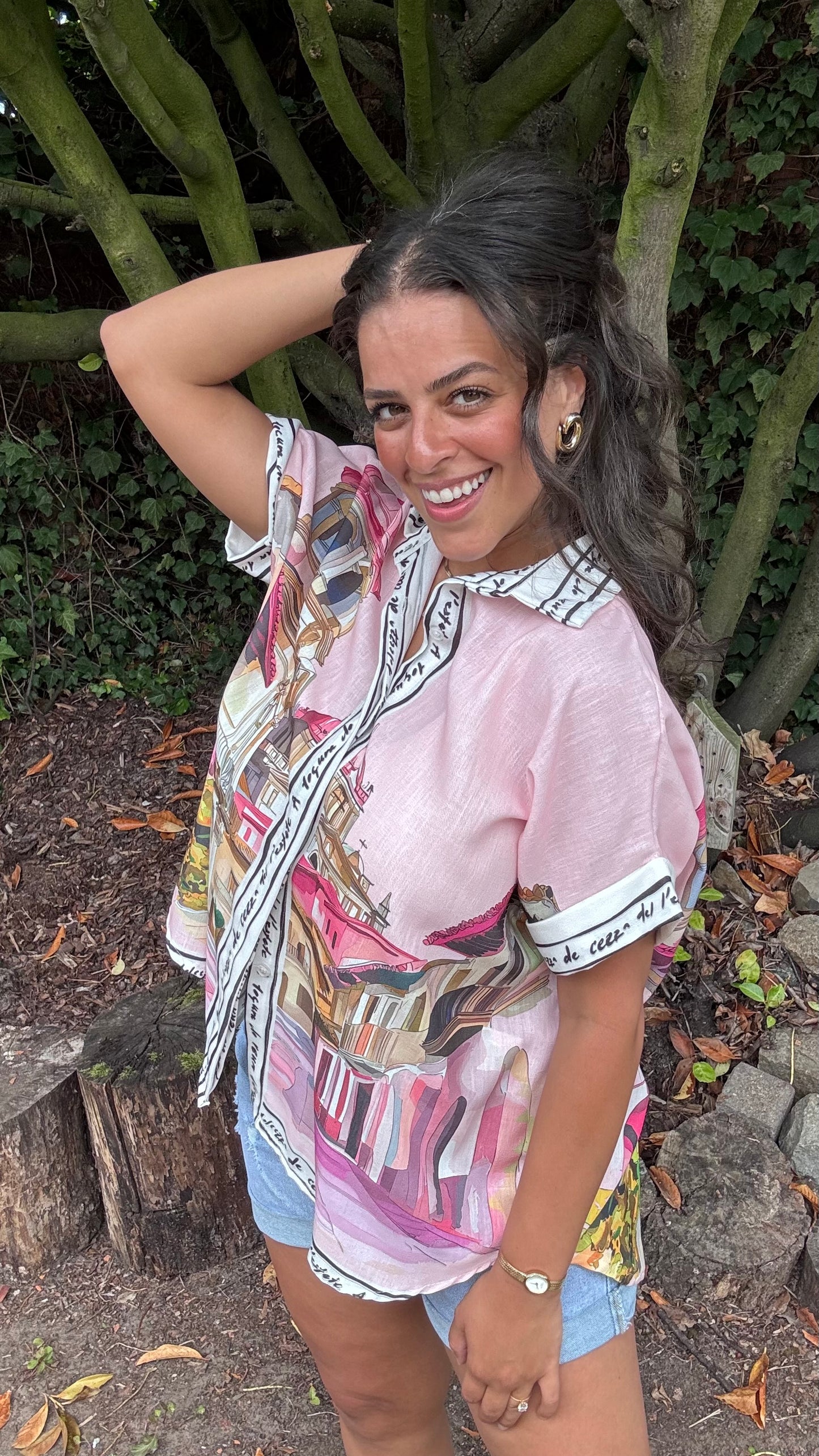 Marrakesh blouse - Roze