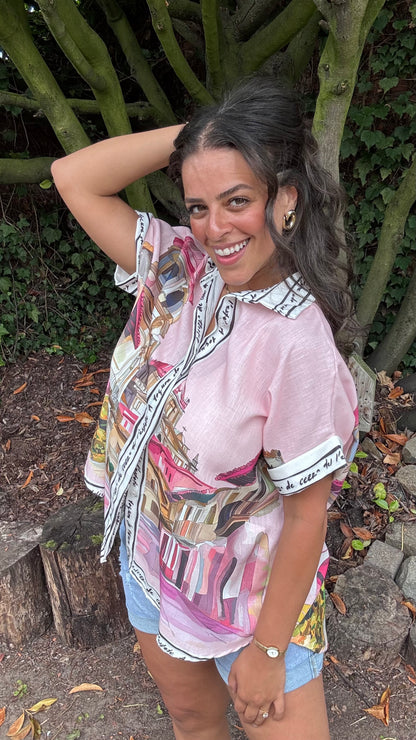 Marrakesh blouse - Roze
