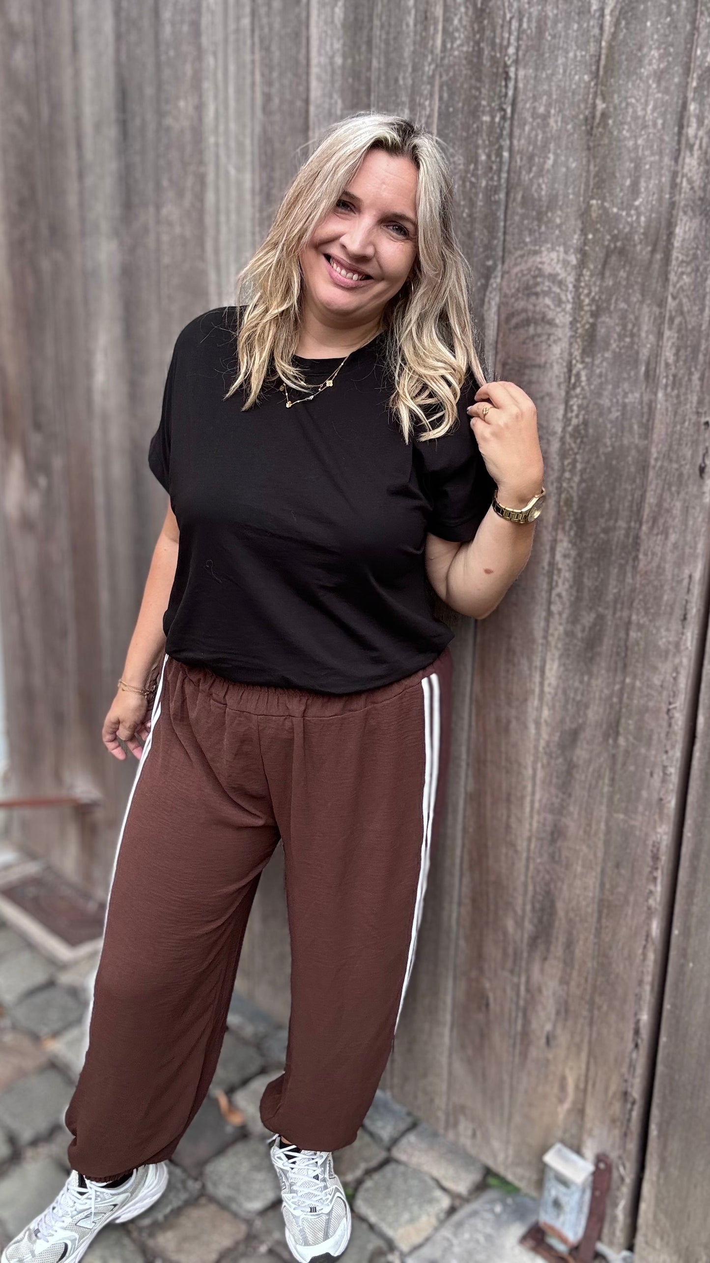 Billie jogging - Chocolat