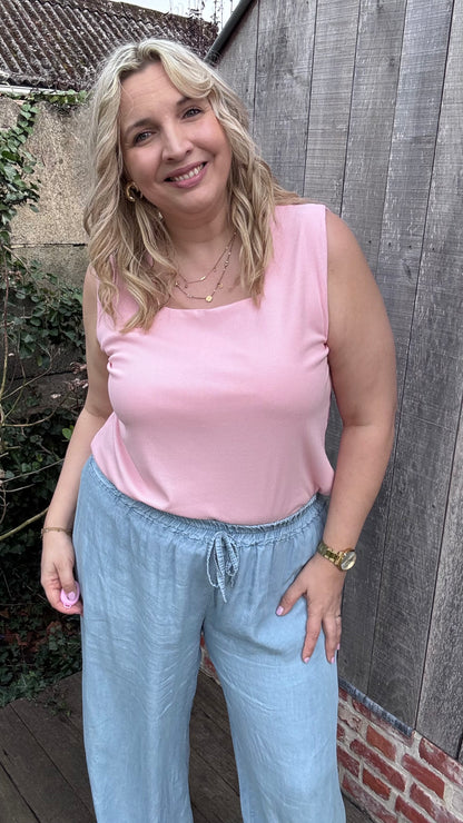 Kaith top Curve - Roze