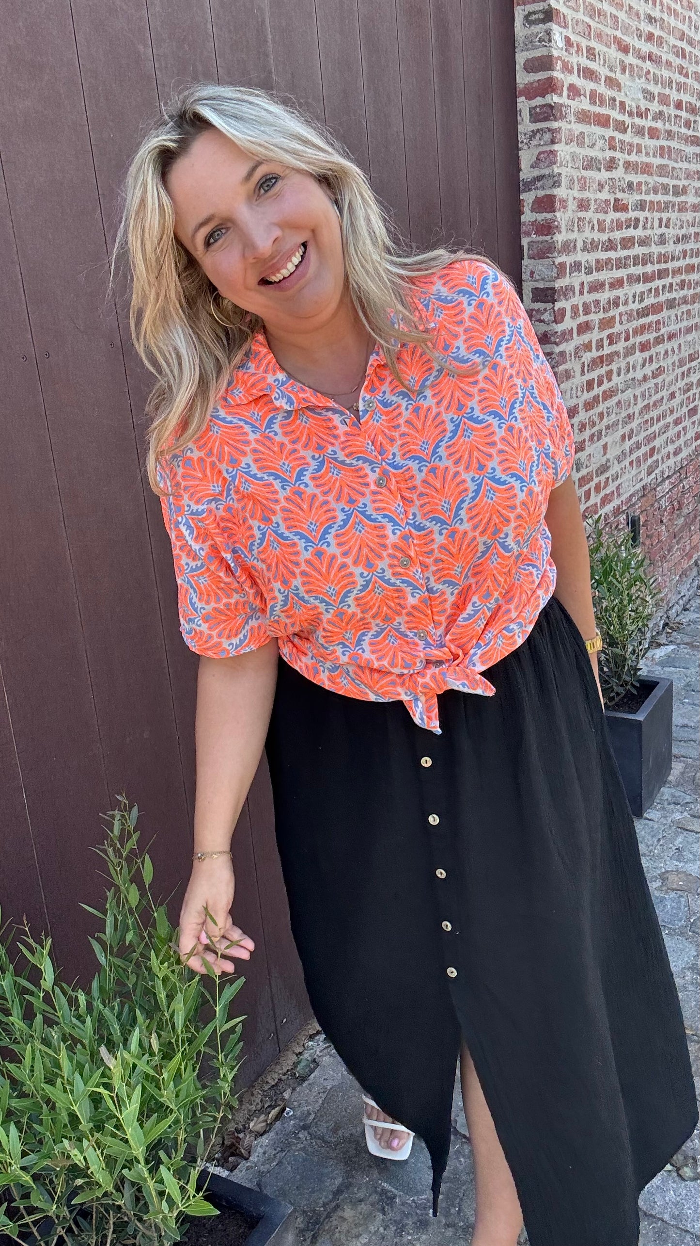 Sveya blouse - Blauw