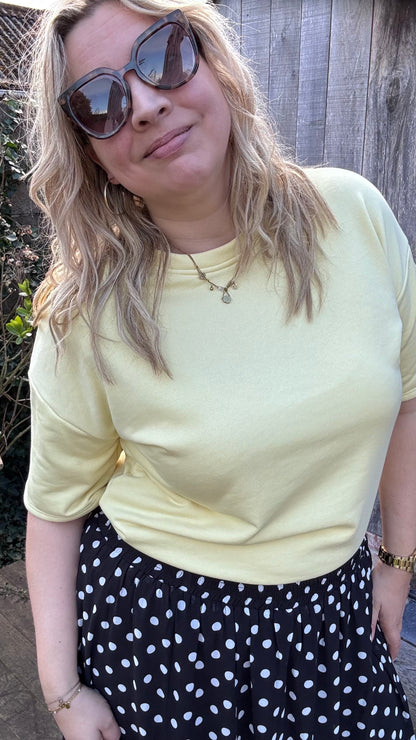 Mellow shirt - Geel