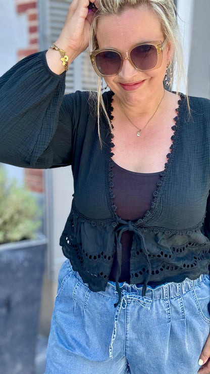 Cali blouse zwart