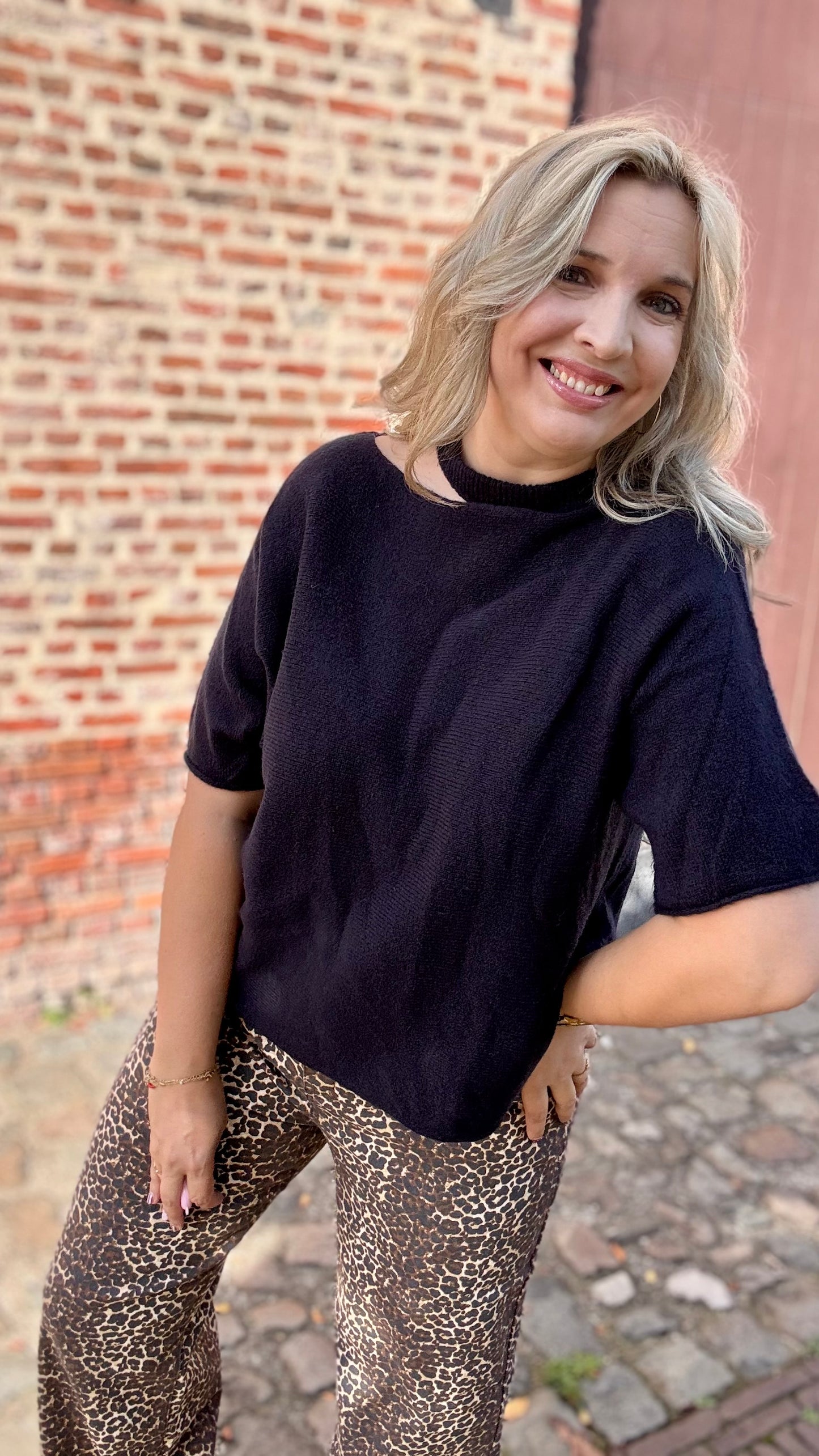 Noua knit - Donkerblauw