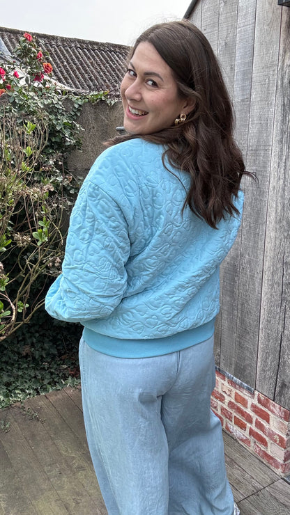 Nini bomber - blauw