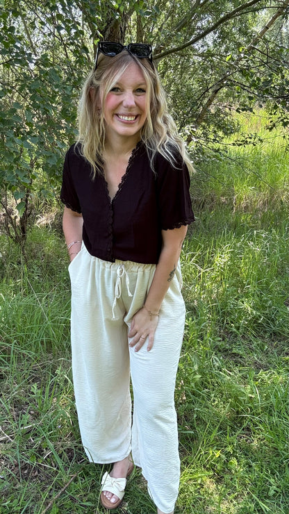 Monique blouse - Zwart