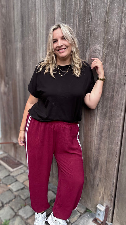 Billie jogging - Burgundy
