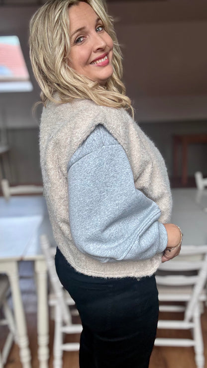Brush gilet - Beige