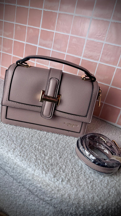 Glenn schoudertas - Taupe