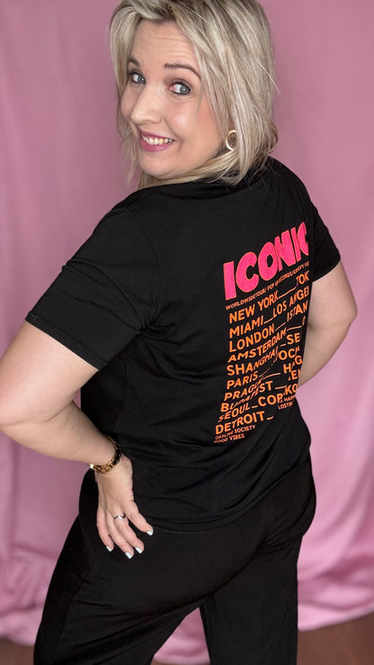 Iconic shirt - Zwart