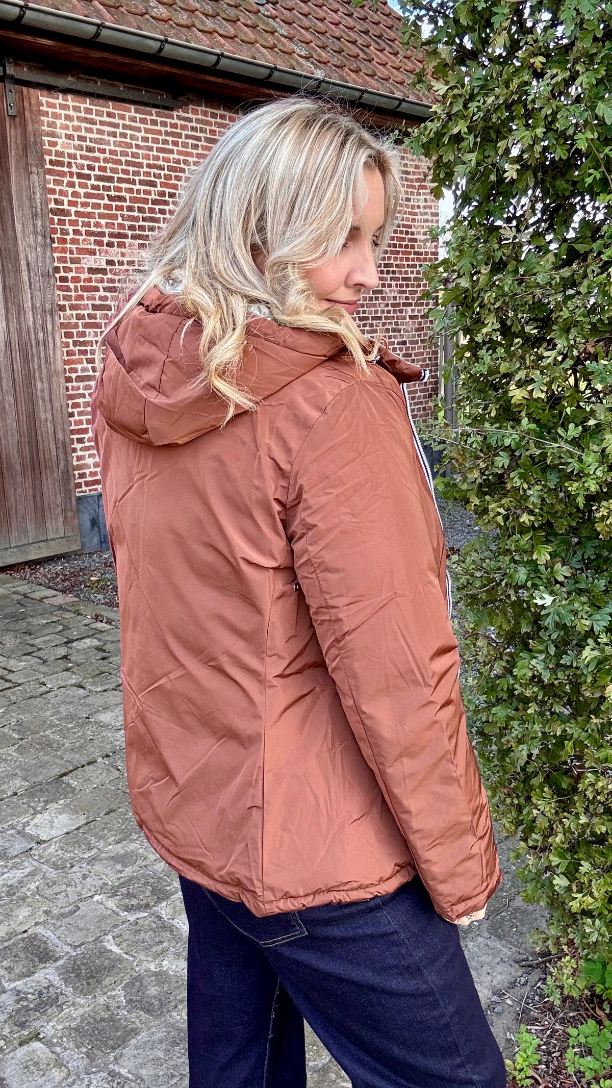 Double trouble puffer - Bruin