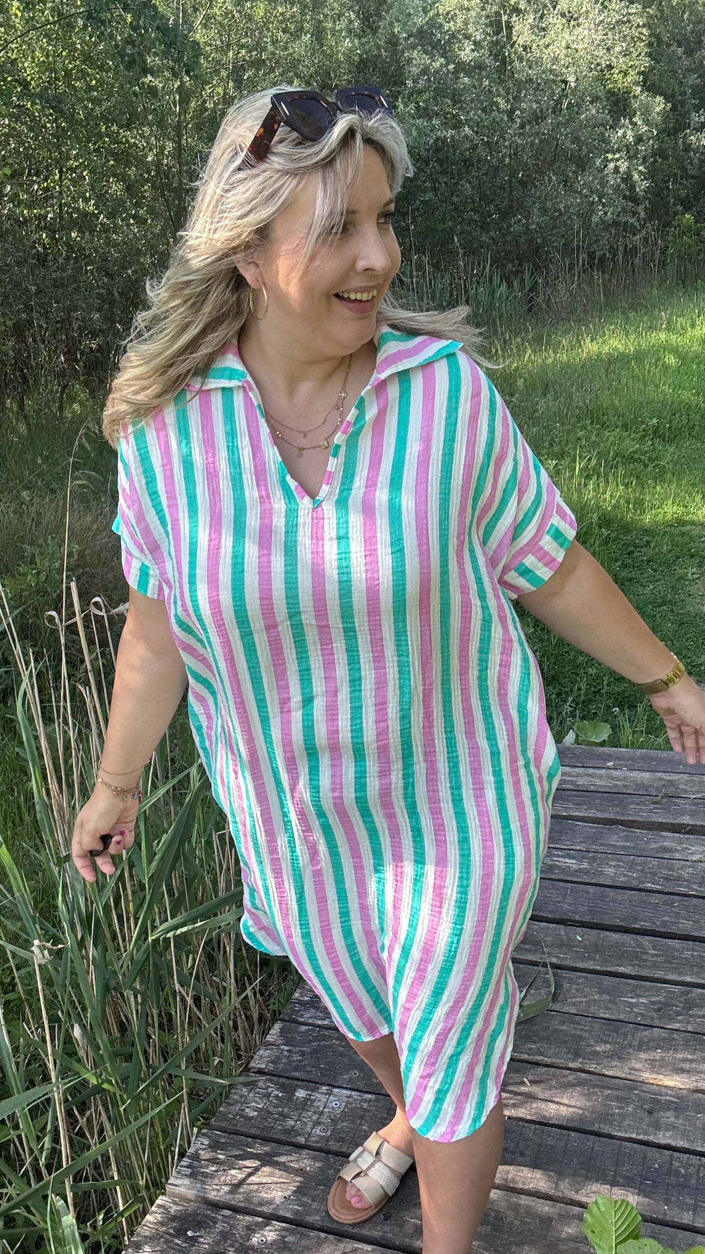 Coast dress - Groen