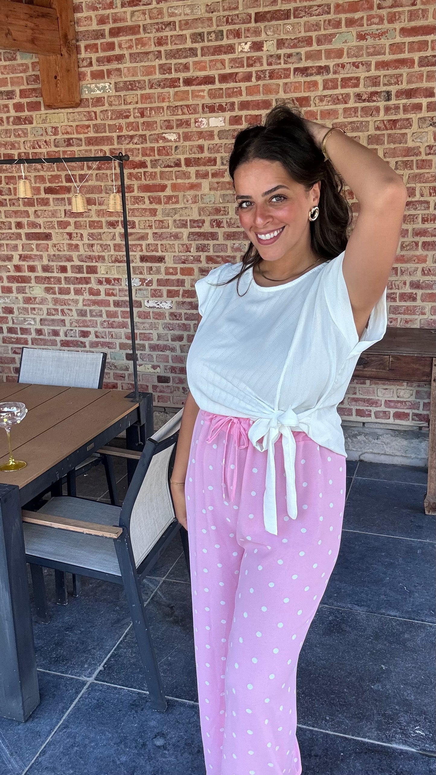 Féline broek - Roze