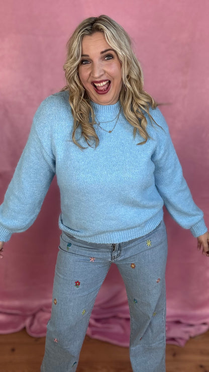 Lollipop trui - Blauw