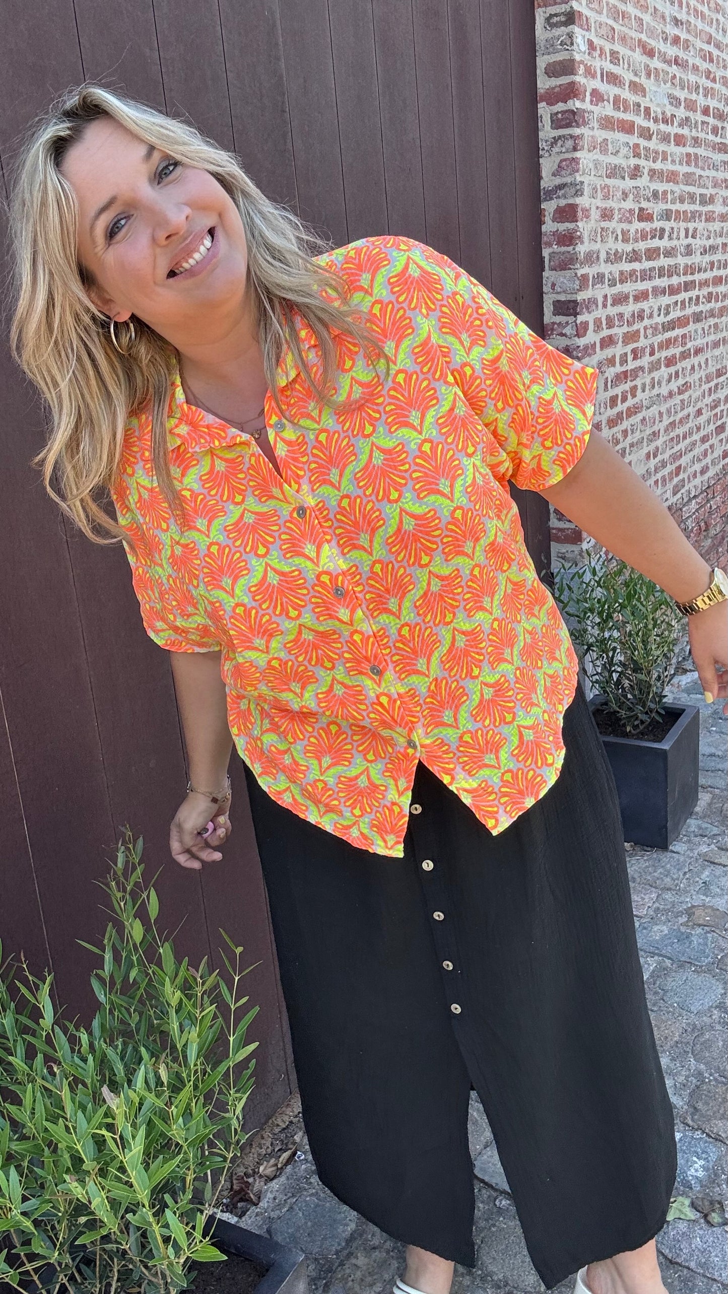 Sveya blouse - Oranje