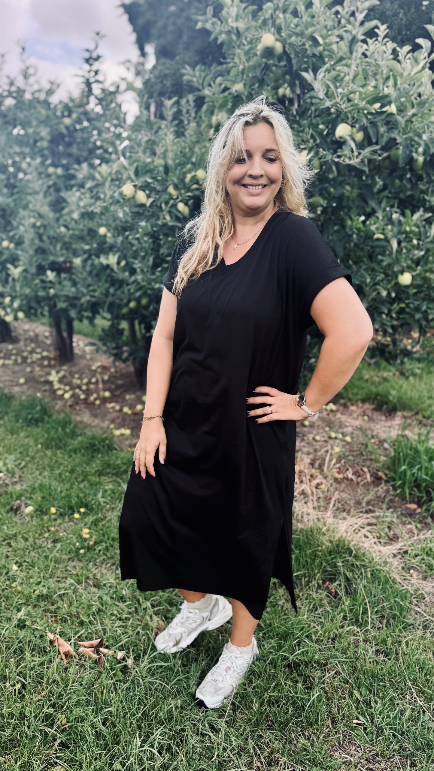 Essie shirtdress zwart