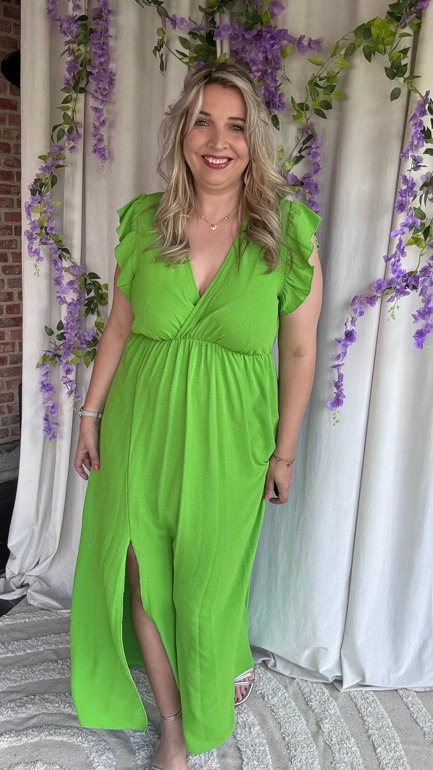 Lush dress lemon