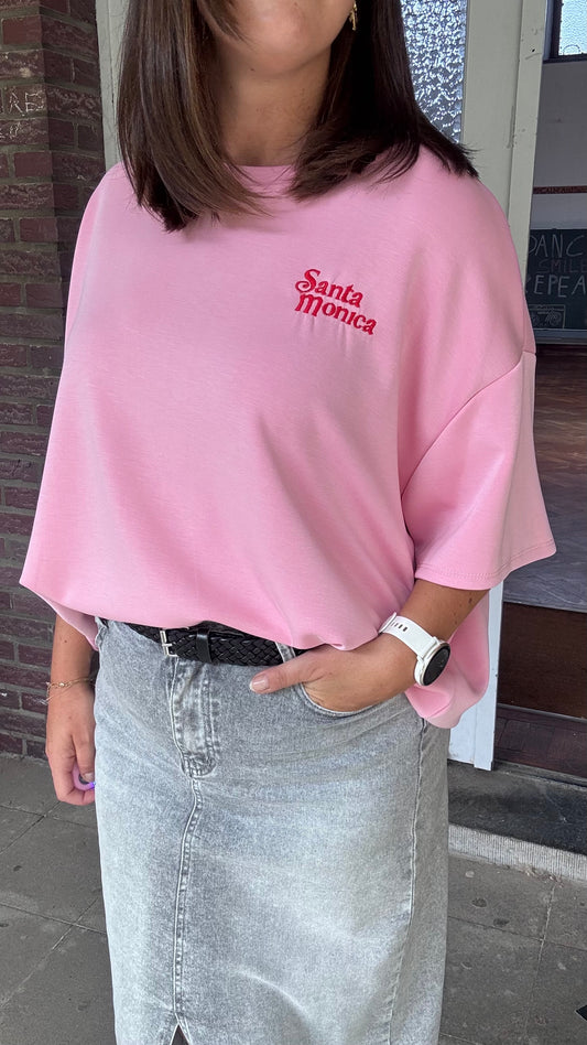 Santa Monica shirt - roze