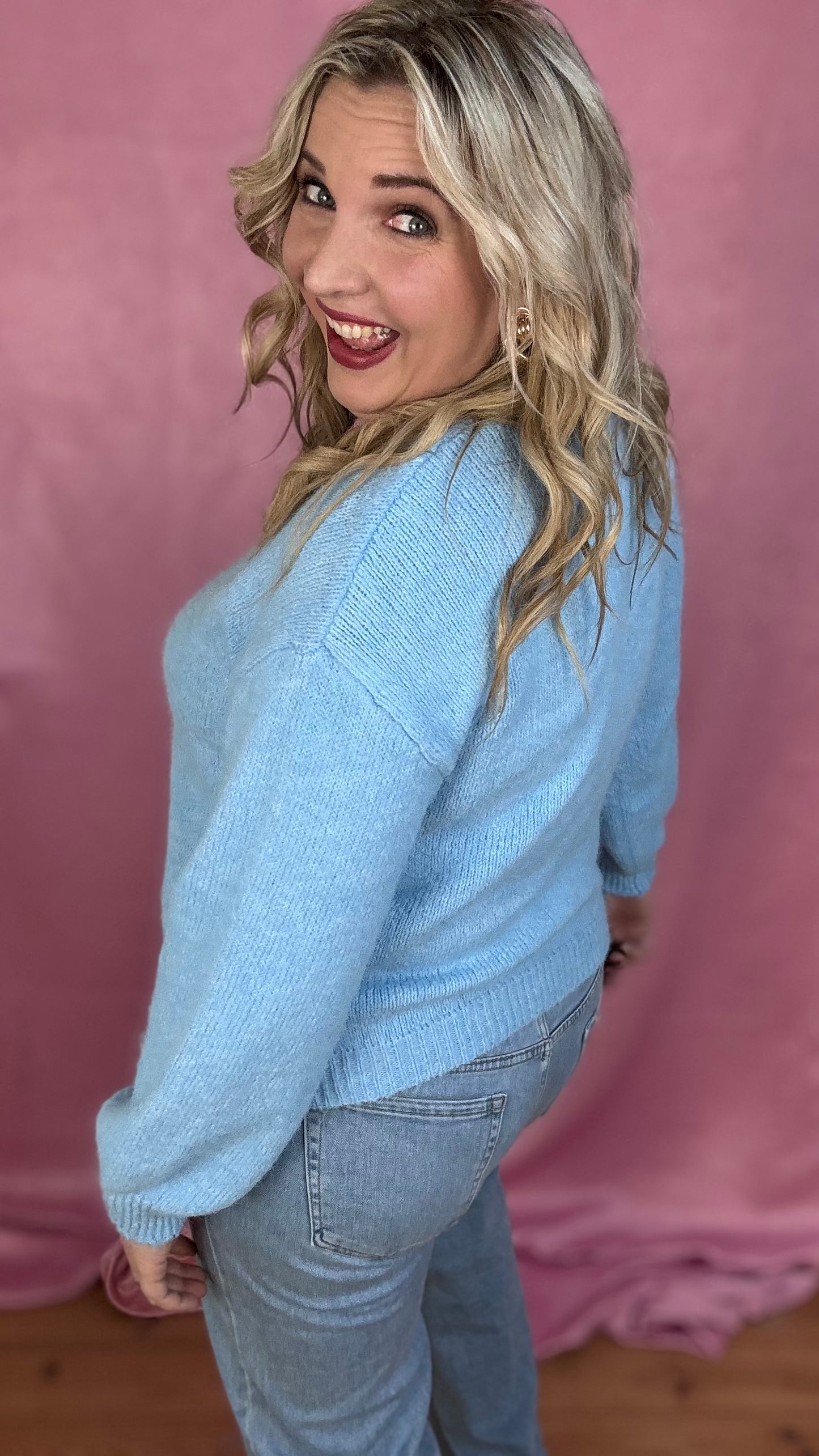 Lollipop trui - Blauw