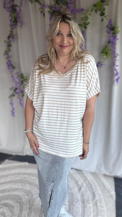 Beige breeze shirt