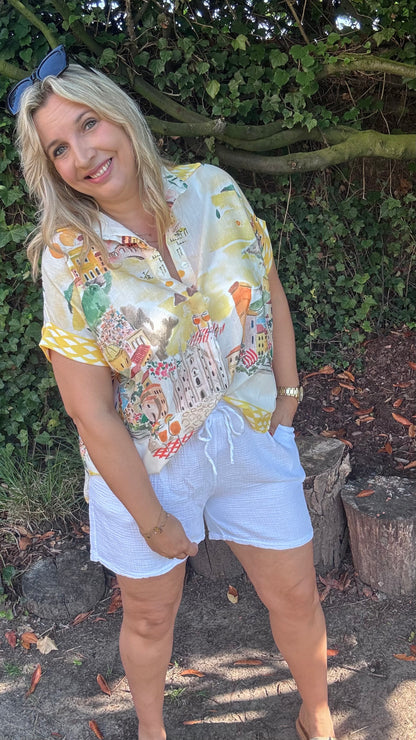 Marrakesh blouse - Geel