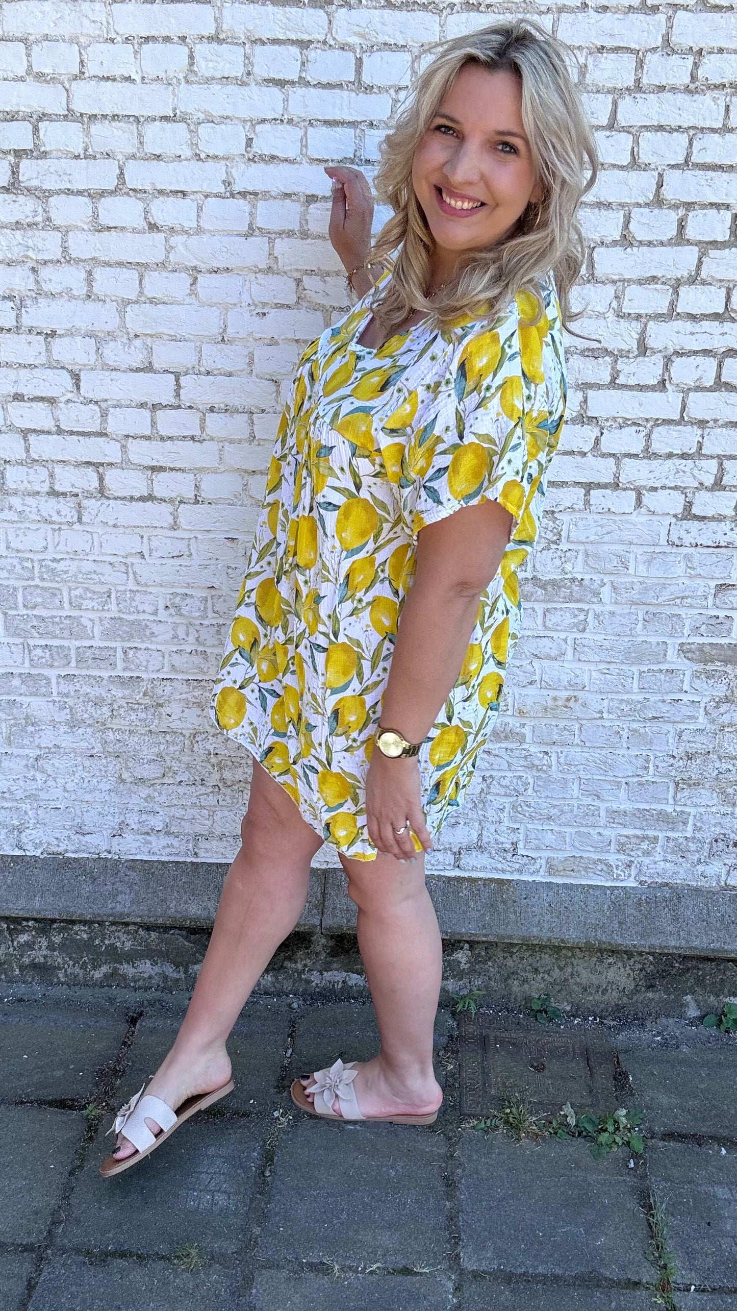 Lemon dress - Geel