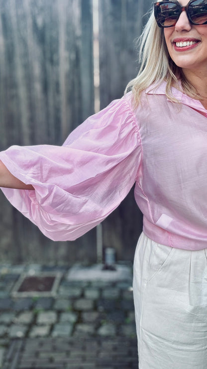 Sugar mist blouse roze