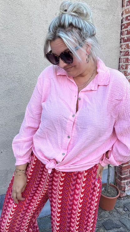 Tetra blouse - Roze