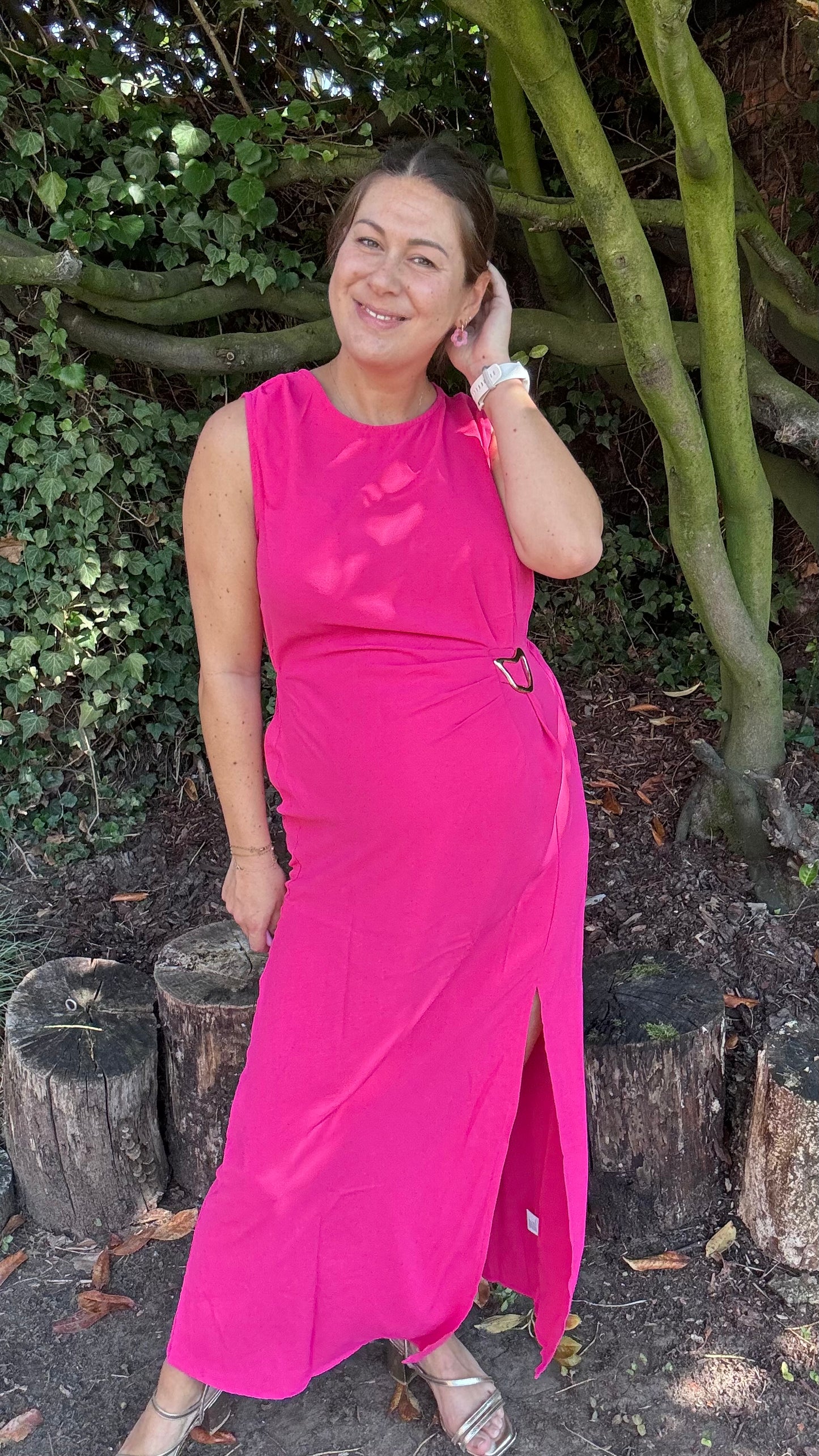 Victoria jurk - Roze