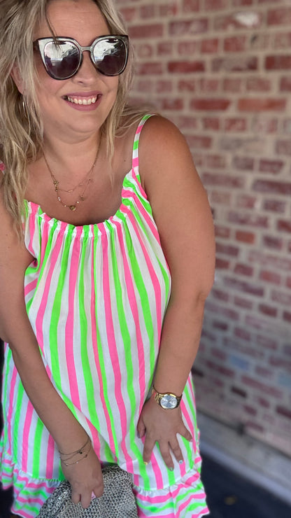 Neon jurk