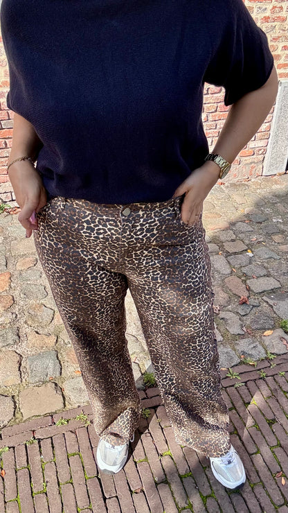 Leopard jeans - Wild