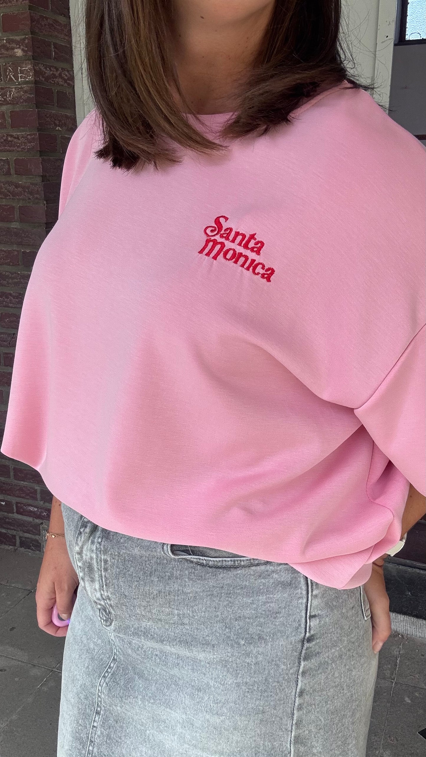 Santa Monica shirt - roze