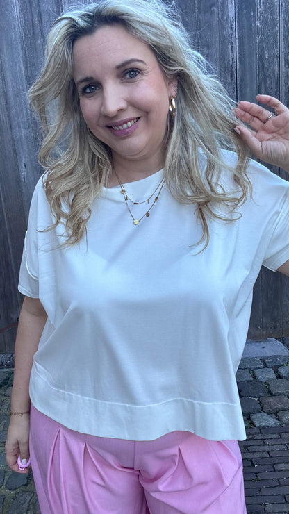 The perfect basic shirt - Wit