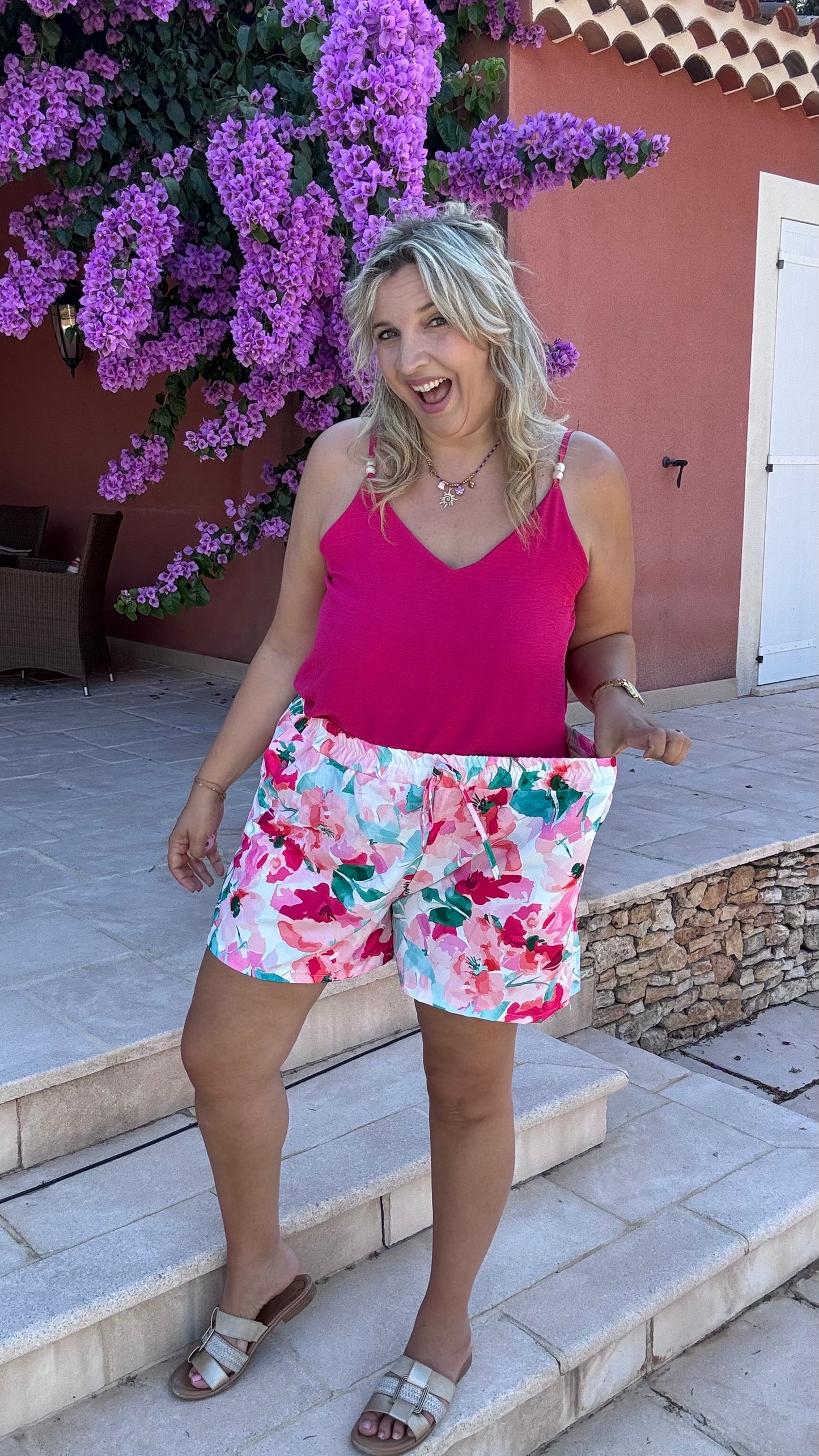 Milly short - Flowers