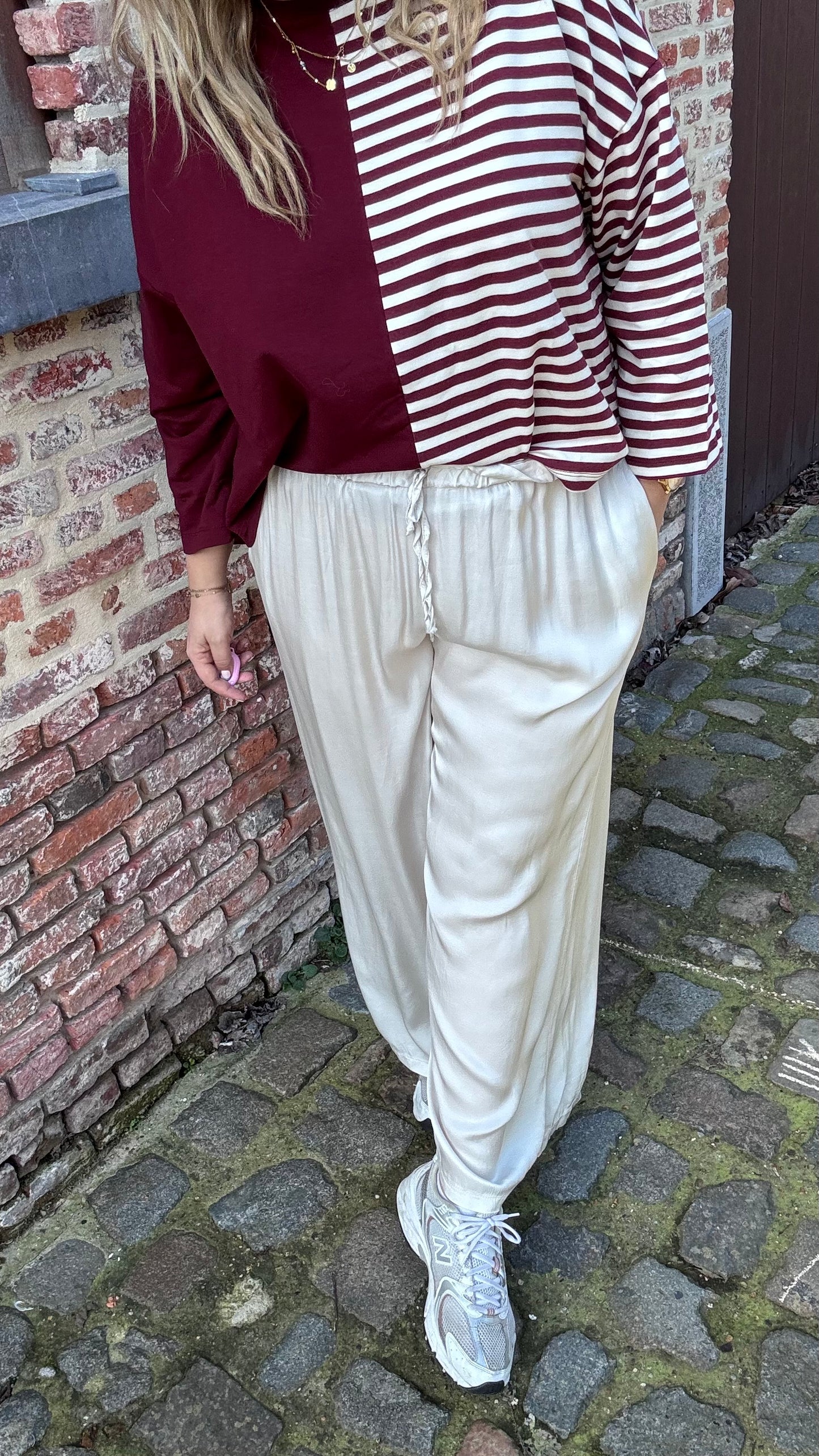 Melanie broek - crème