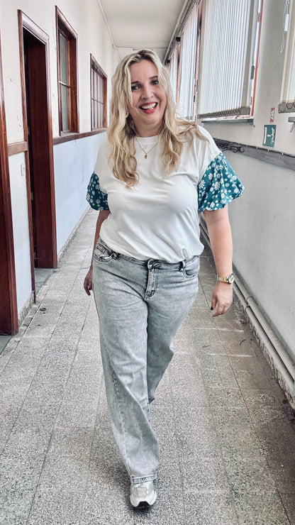 Green Daisy shirt