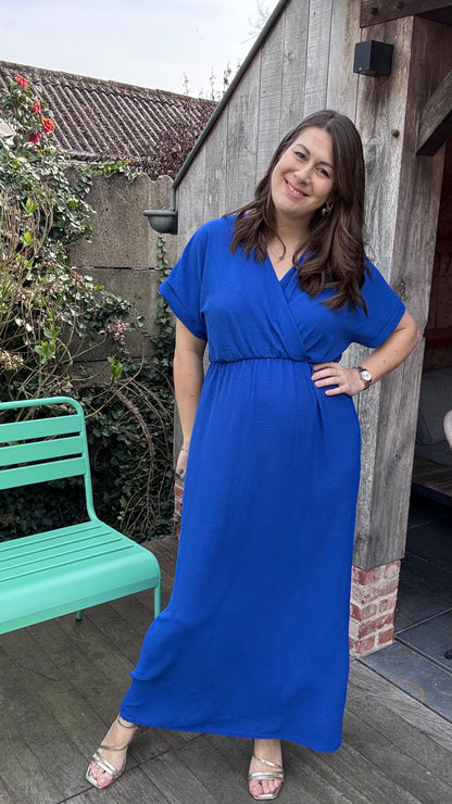 Jazzy dress - Kobalt