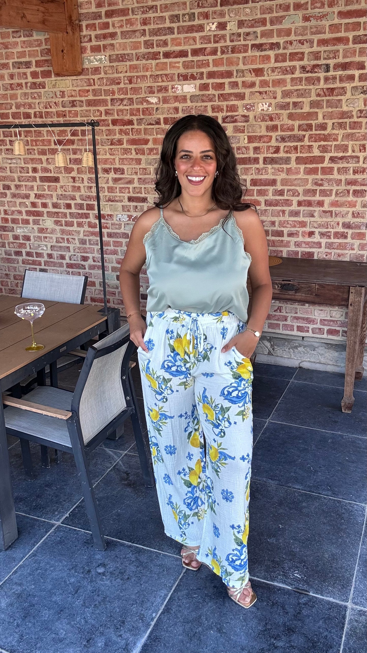 Limoncello broek