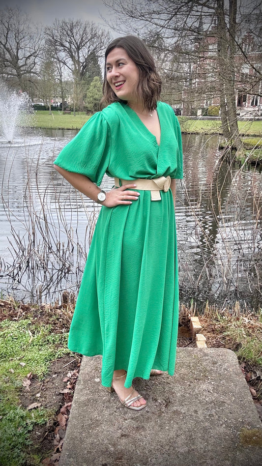 Mily jurk groen