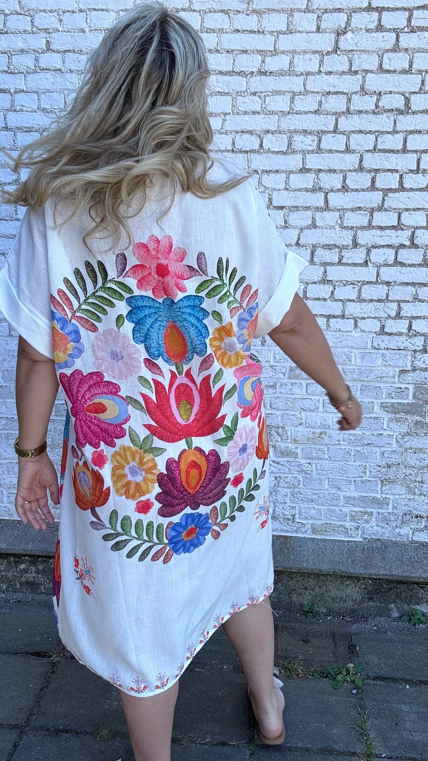 Jasmijn jurk - Bloemen