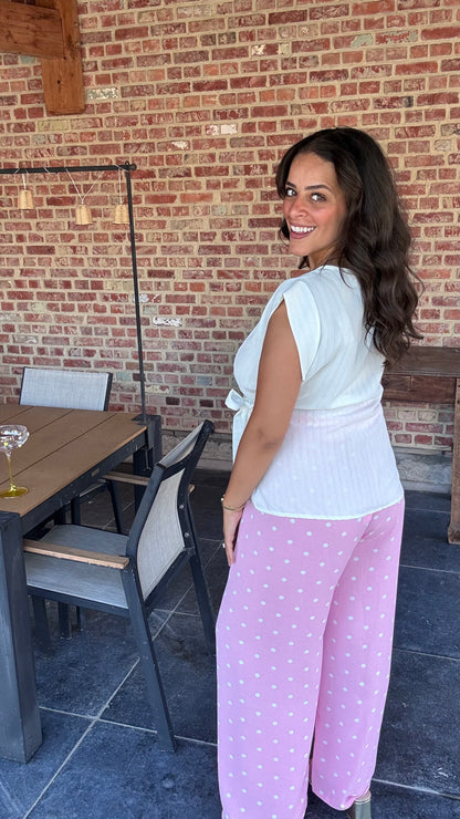 Féline broek - Roze
