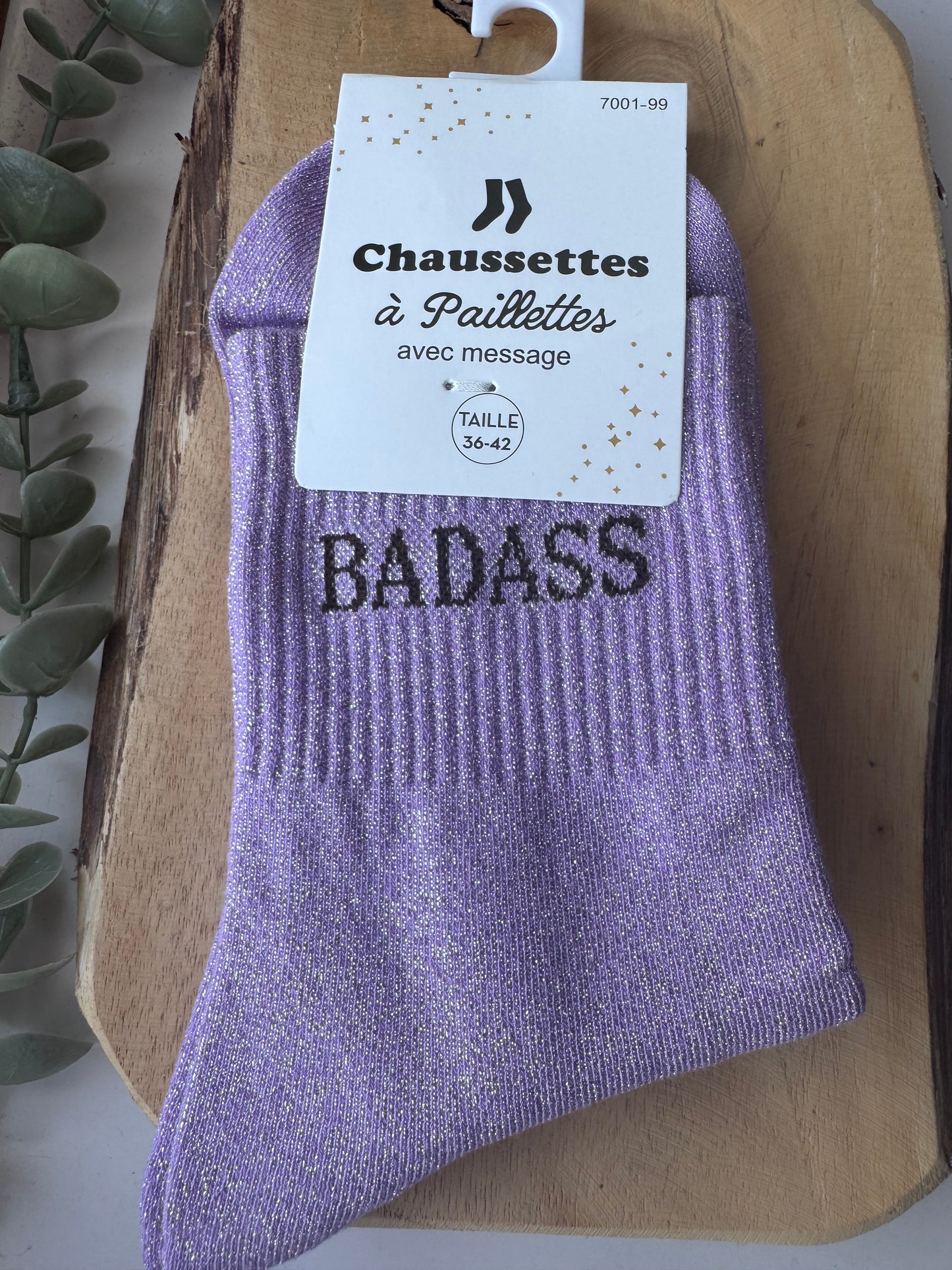 Quote sokken: Badass