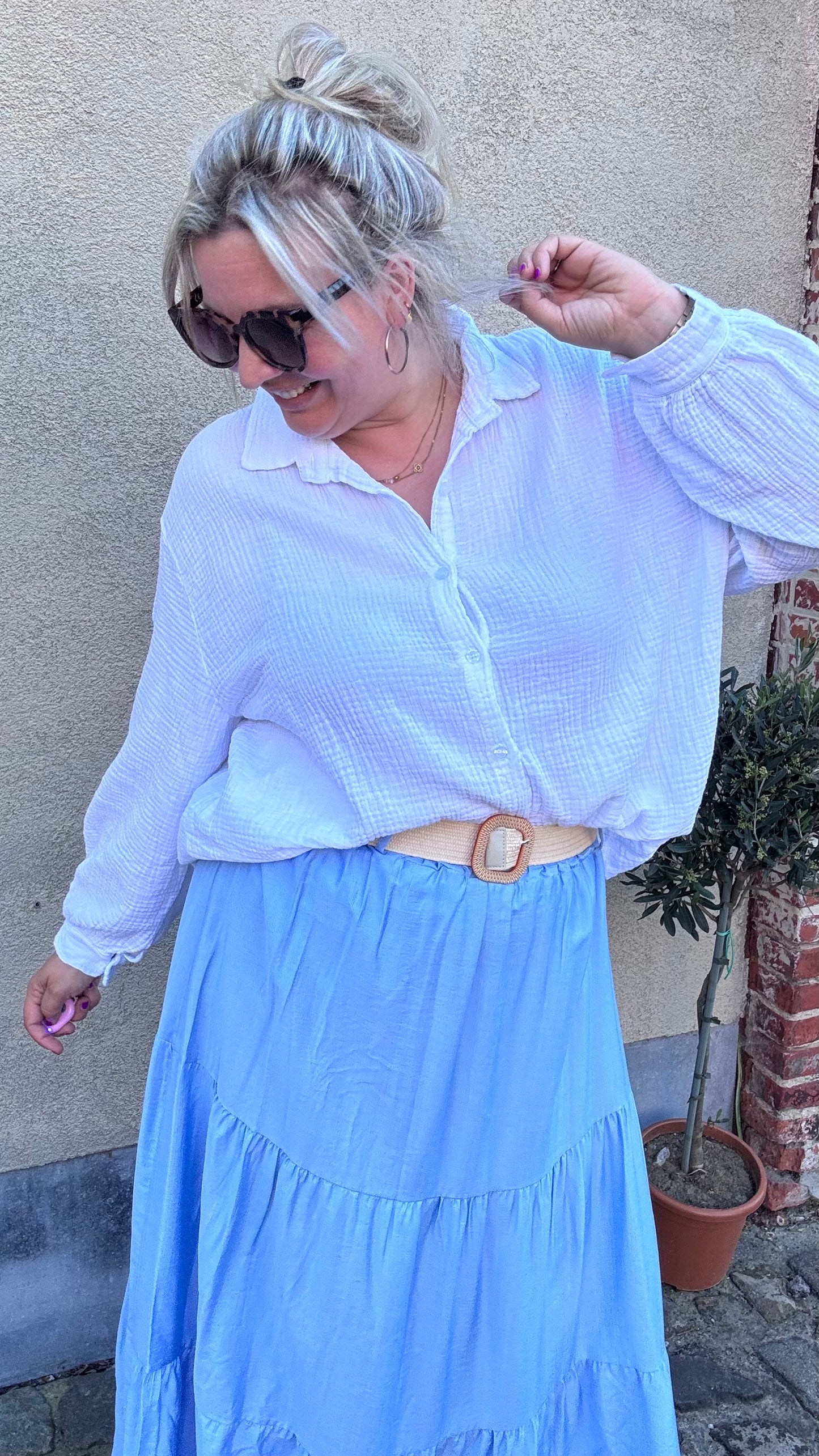Valentina rok - Blauw