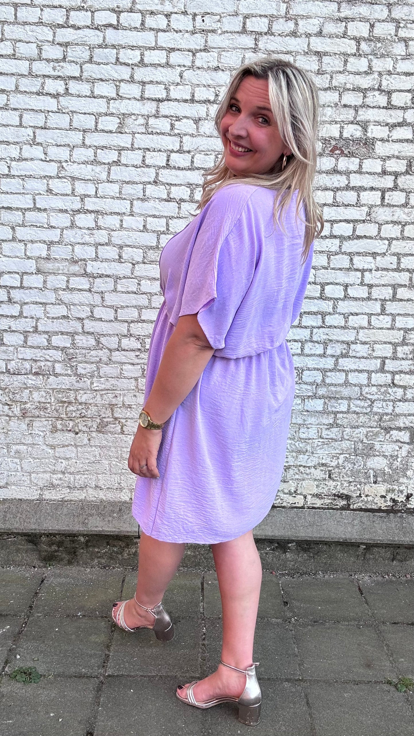 Tilly jurk - Lila